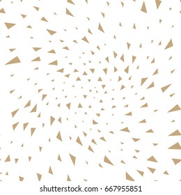 minimal graphic geometric triangle seamless memphis pattern
