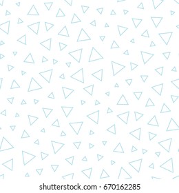 minimal graphic geometric triangle seamless memphis pattern