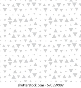 minimal graphic geometric triangle seamless memphis pattern