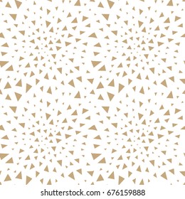 minimal graphic geometric triangle seamless memphis pattern