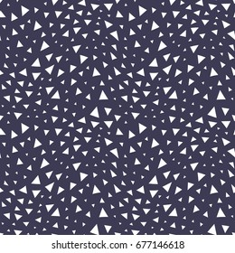 minimal graphic geometric triangle seamless memphis pattern