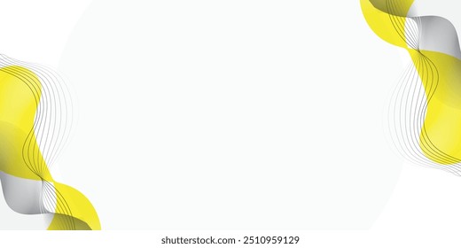 Minimal graphic geometric white light background frame layout abstract design. simple style , space for text creative.