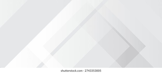 Minimal gray abstract vector background with overlapping translucent rectangles and diagonal layers, creating a clean, modern geometric composition. vector illustration