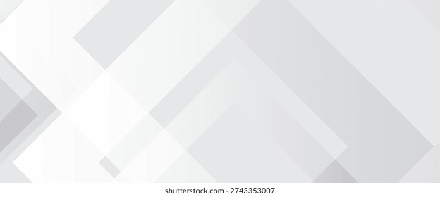 Minimal gray abstract vector background with overlapping translucent rectangles and diagonal layers, creating a clean, modern geometric composition. eps 10
