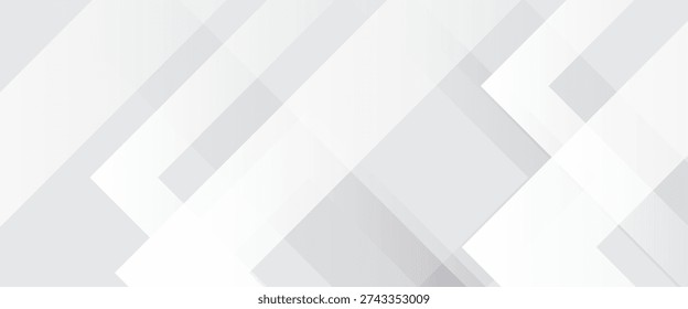 Minimal gray abstract vector background with overlapping translucent rectangles and diagonal layers, creating a clean, modern geometric composition. minimalist background