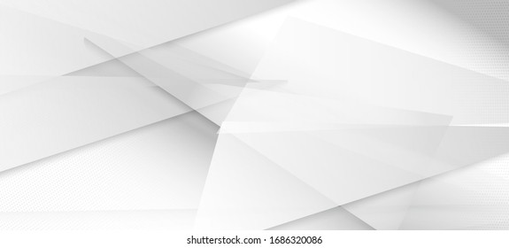  Minimal Gray Vector Background. Edgy Art. Modern Faded Banner.  