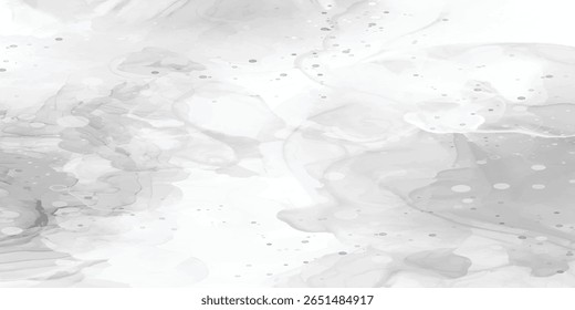 Minimal Gray and White Watercolor Wash with Abstract Cloudy Texture for Calm Modern Wall Backgrounds