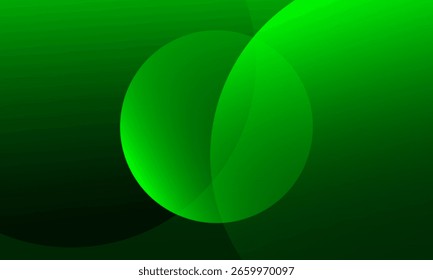 Fondo abstracto verde mínimo. Vector Eps10