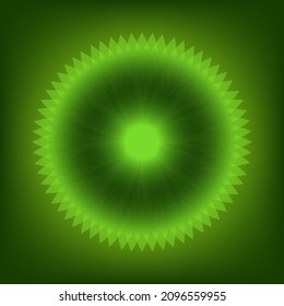 Fondo geométrico abstracto verde mínimo.  Diseño moderno de plantillas para una portada, presentación, sitio web, folleto. Vector Eps10