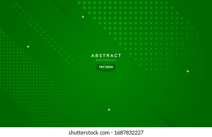 minimal green background, abstract creative circle, clean flat background, modern landing page concept vector.