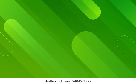 Minimal green geometric background. Dynamic Fluid Curve shapes composition and elements. Suit for business, corporate, institution, conference, party