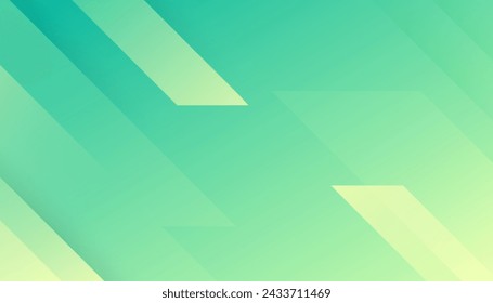 Minimal green geometric background. Dynamic shapes composition. Can be used for posters, banners, web pages, headers, covers