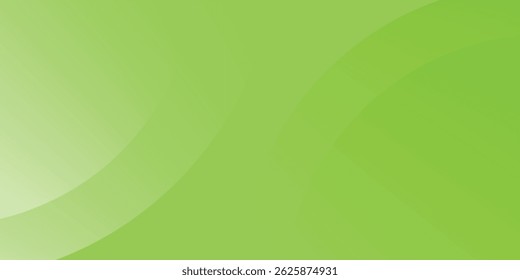 Minimal green geometric background. Dynamic shapes composition. Modern concept for graphic design, background, poster, Vector illustration