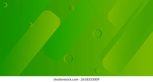 Minimal green geometric background. Eps10 vector