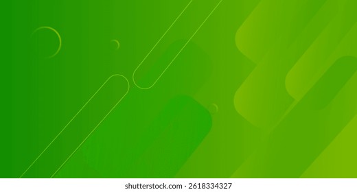 Minimal green geometric background. Eps10 vector