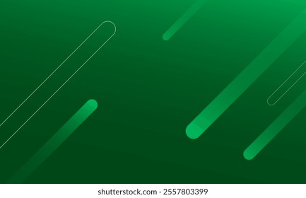 Minimal green geometric background. Vector illustration