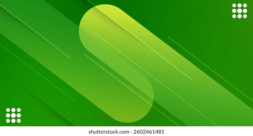 Minimal green geometric background.vector illustration