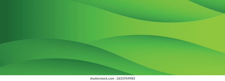 Minimal green gradient background. Modern trendy design in vector EPS 10