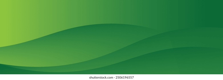 Minimal green gradient background. Vector illustration in EPS 10