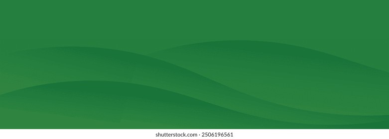 Minimal green gradient background. Vector illustration