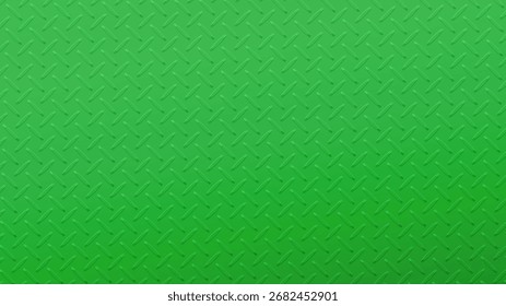 Minimal green texture background with diamond pattern