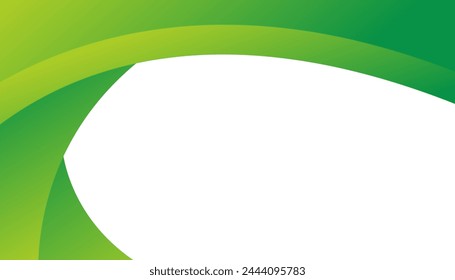 Fondo geométrico verde y amarillo mínimo. Composición de Formas dinámicas. Se utiliza para decorar anuncios, publicaciones, Vector Eps10