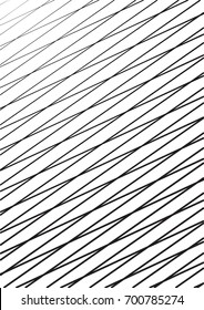 Minimal grey scale A4 cover design. Halftone vector diagonal intersected lines, modern business background. Vertical simple cover for presentation, network, computer technology clean poster background