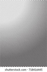 Minimal grey scale A4 cover design. Halftone blend vector diagonal lines or stripes business background. Vertical simple cover for presentation, network or computer technology clean poster background.