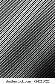 Minimal grey scale A4 cover design. Halftone vector diagonal intersected lines, modern business background. Vertical simple cover for presentation, network, computer technology clean poster background