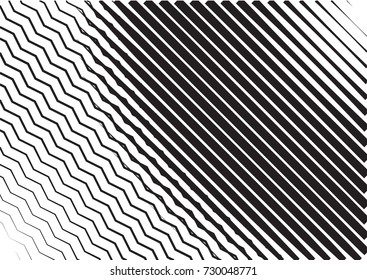Minimal grey scale A4 cover design. Halftone blend vector diagonal lines or stripes business background. Horizontal simple cover for presentation, network, computer technology clean poster background.