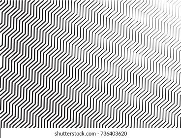 Minimal grey scale A4 cover design. Halftone blend vector diagonal lines or stripes business background. Horizontal simple cover for presentation, network, computer technology clean poster background.