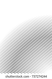 Minimal grey scale A4 cover design. Halftone blend vector diagonal lines or stripes business background. Vertical simple cover for presentation, network or computer technology clean poster background.