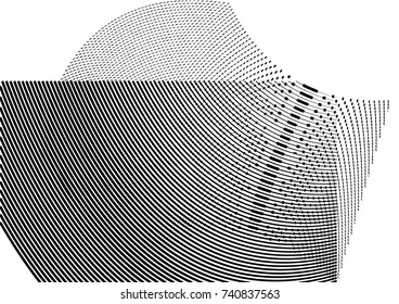 Minimal grey scale A4 cover design. Halftone blend vector diagonal lines or stripes business background. Horizontal simple cover for presentation, network, computer technology clean poster background.