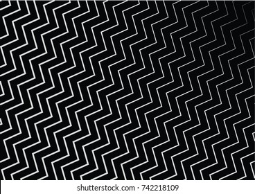 Minimal grey scale A4 cover design. Halftone blend vector diagonal lines or stripes business background. Horizontal simple cover for presentation, network, computer technology clean poster background.