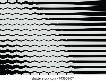 Minimal grey scale A4 cover design. Halftone blend vector diagonal lines or stripes business background. Horizontal simple cover for presentation, network, computer technology clean poster background.