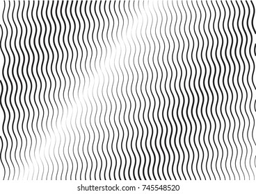 Minimal grey scale A4 cover design. Halftone blend vector diagonal lines or stripes business background. Horizontal simple cover for presentation, network, computer technology clean poster background.