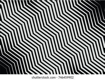 Minimal grey scale A4 cover design. Halftone blend vector diagonal lines or stripes business background. Horizontal simple cover for presentation, network, computer technology clean poster background.