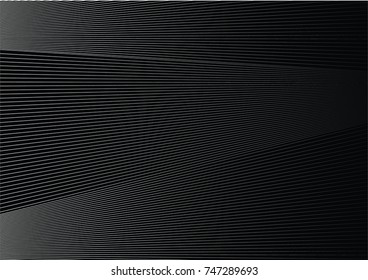 Diseño de tapa A4 de escala gris mínima. Mezcla semitonos líneas diagonales vectoriales o rayas fondo empresarial. Portada simple horizontal para presentación, red, tecnología informática fondo de póster limpio.