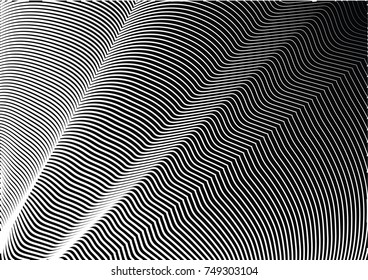 Minimal grey scale A4 cover design. Halftone blend vector diagonal lines or stripes business background. Horizontal simple cover for presentation, network, computer technology clean poster background.