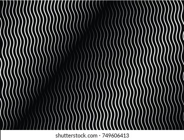 Minimal grey scale A4 cover design. Halftone blend vector diagonal lines or stripes business background. Horizontal simple cover for presentation, network, computer technology clean poster background.