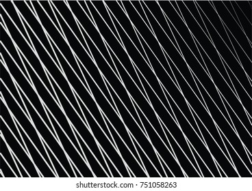 Minimal grey scale A4 cover design. Halftone blend vector diagonal lines or stripes business background. Horizontal simple cover for presentation, network, computer technology clean poster background.