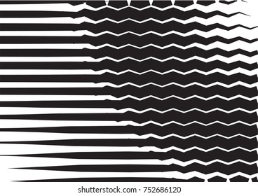 Minimal grey scale A4 cover design. Halftone blend vector diagonal lines or stripes business background. Horizontal simple cover for presentation, network, computer technology clean poster background.