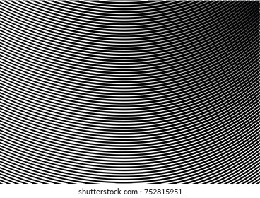 Minimal grey scale A4 cover design. Halftone blend vector diagonal lines or stripes business background. Horizontal simple cover for presentation, network, computer technology clean poster background.