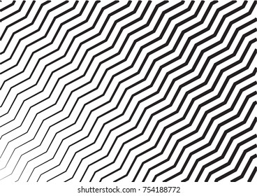 Minimal grey scale A4 cover design. Halftone blend vector diagonal lines or stripes business background. Horizontal simple cover for presentation, network, computer technology clean poster background.