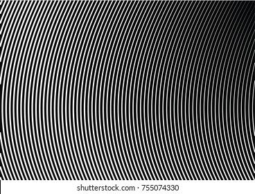 Minimal grey scale A4 cover design. Halftone blend vector diagonal lines or stripes business background. Horizontal simple cover for presentation, network, computer technology clean poster background.