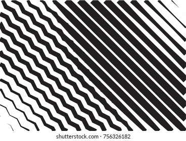 Minimal grey scale A4 cover design. Halftone blend vector diagonal lines or stripes business background. Horizontal simple cover for presentation, network, computer technology clean poster background.