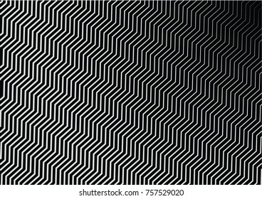 Minimal grey scale A4 cover design. Halftone blend vector diagonal lines or stripes business background. Horizontal simple cover for presentation, network, computer technology clean poster background.