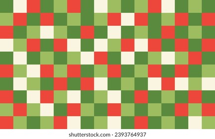 fondo de cuadrícula mínimo Paleta de color de Navidad en formato vectorial