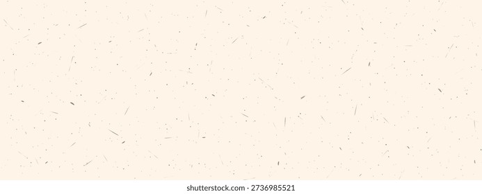 Minimal gritty, old, craft paper texture vector illustration