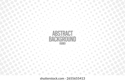 Minimal Halftone Dot Design – Circular Grayscale Texture, professional abstract background ideal for layouts and presentations.